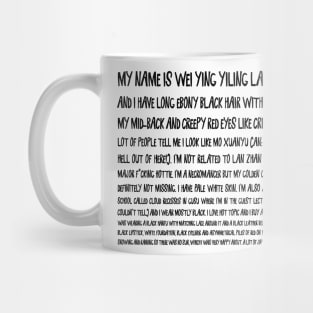 My Immortal Demonic Cultivator Mug